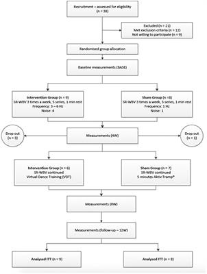 Combining Stochastic Resonance Vibration With Exergaming for Motor-Cognitive Training in Long-Term Care; A Sham-Control Randomized Controlled Pilot Trial